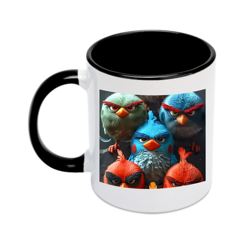 （画像用） Angry Birds アングリーバード カラーマグカップ