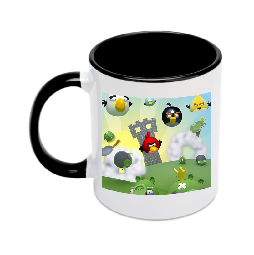 （画像用） Angry Birds アングリーバード カラーマグカップ