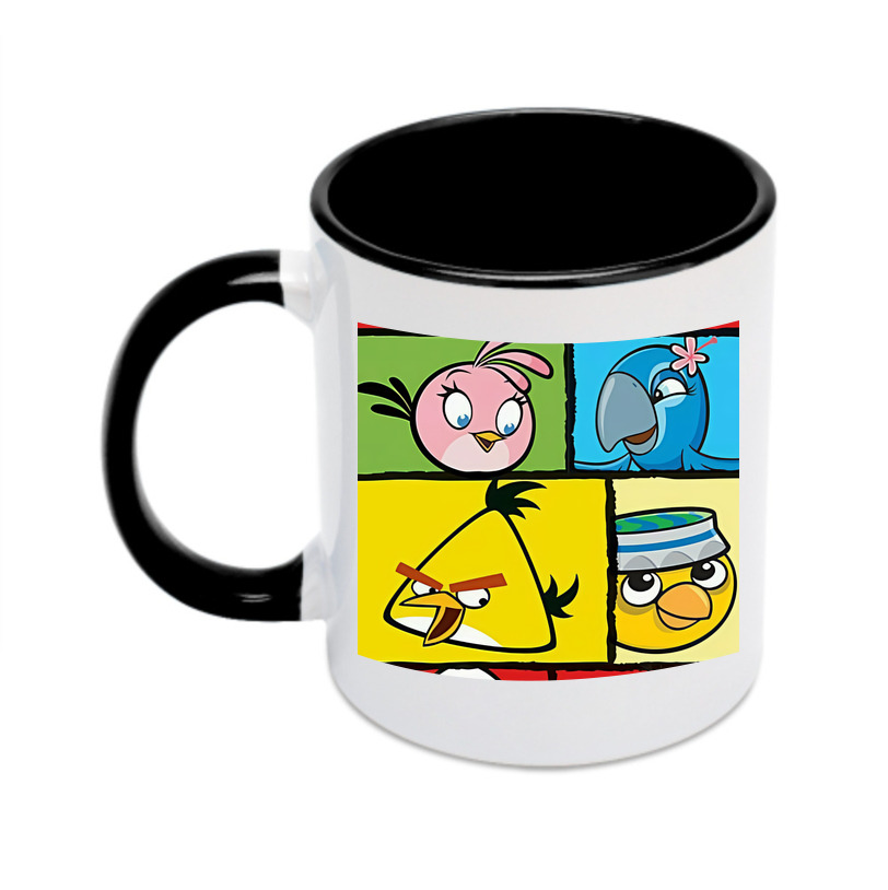 （画像用） Angry Birds アングリーバード カラーマグカップ