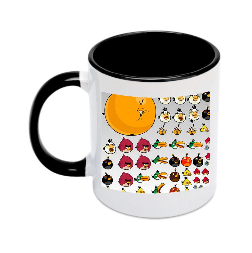 （画像用） Angry Birds アングリーバード カラーマグカップ