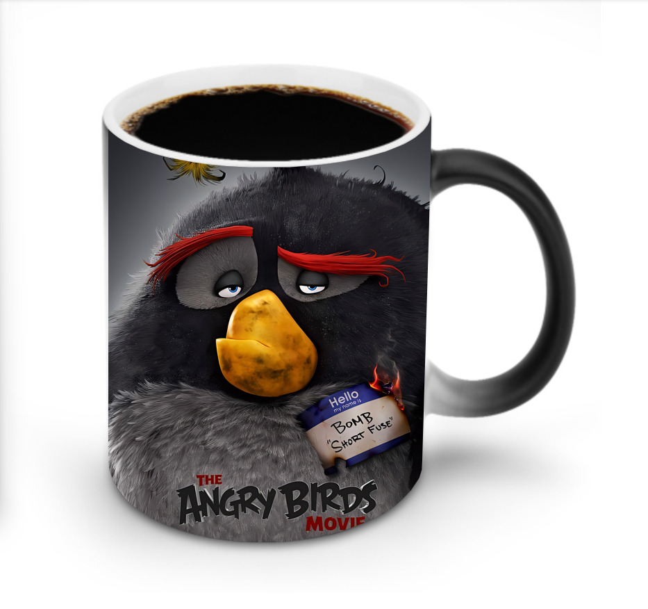 （画像用） Angry Birds アングリーバード 温度変色マグカップ