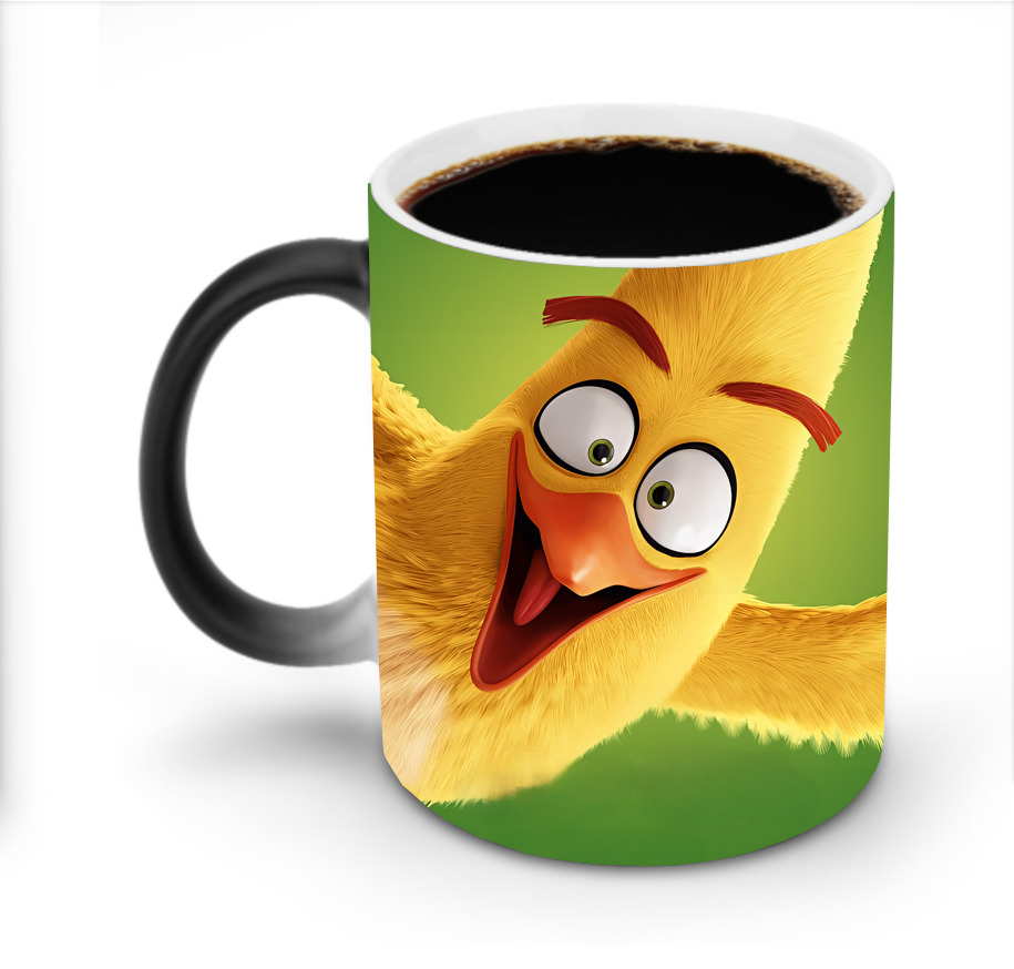 （画像用） Angry Birds アングリーバード 温度変色マグカップ