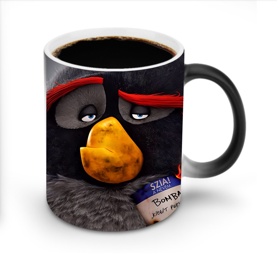 （画像用） Angry Birds アングリーバード 温度変色マグカップ