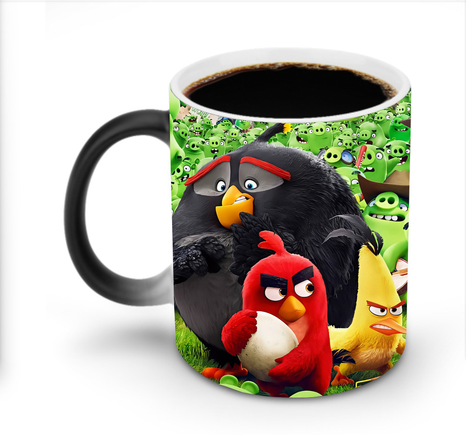 （画像用） Angry Birds アングリーバード 温度変色マグカップ