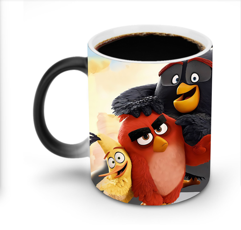 （画像用） Angry Birds アングリーバード 温度変色マグカップ