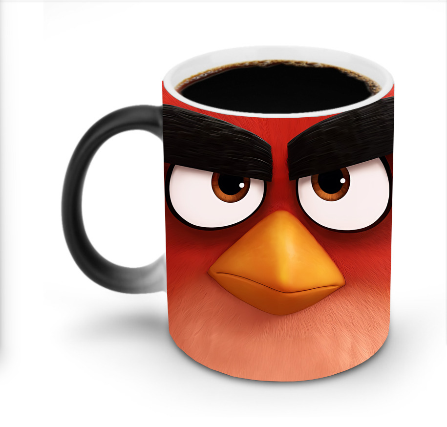 （画像用） Angry Birds アングリーバード 温度変色マグカップ