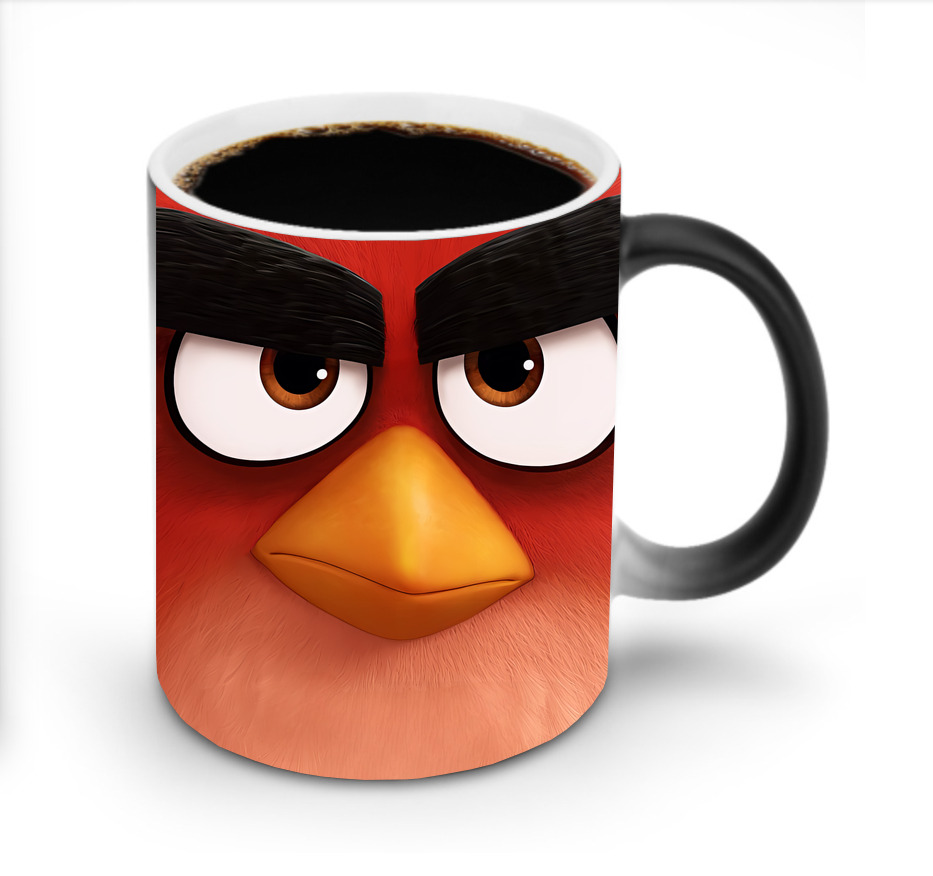 （画像用） Angry Birds アングリーバード 温度変色マグカップ