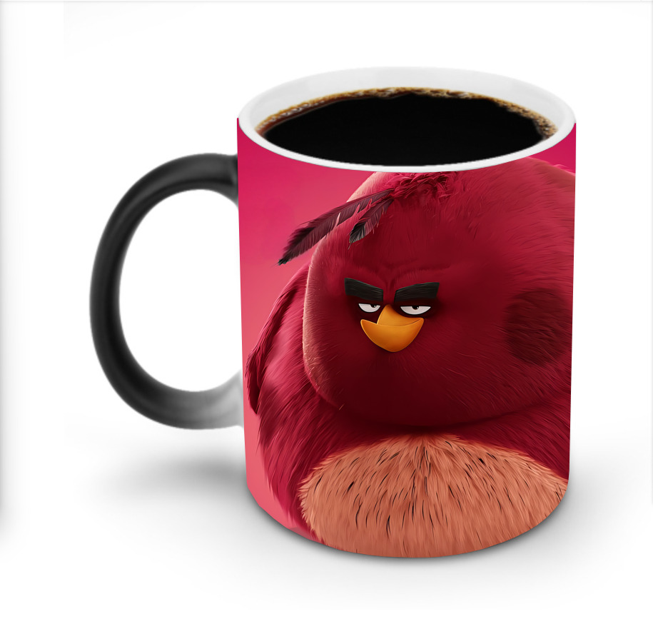 （画像用） Angry Birds アングリーバード 温度変色マグカップ