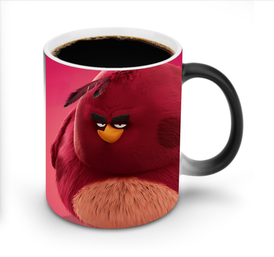 （画像用） Angry Birds アングリーバード 温度変色マグカップ
