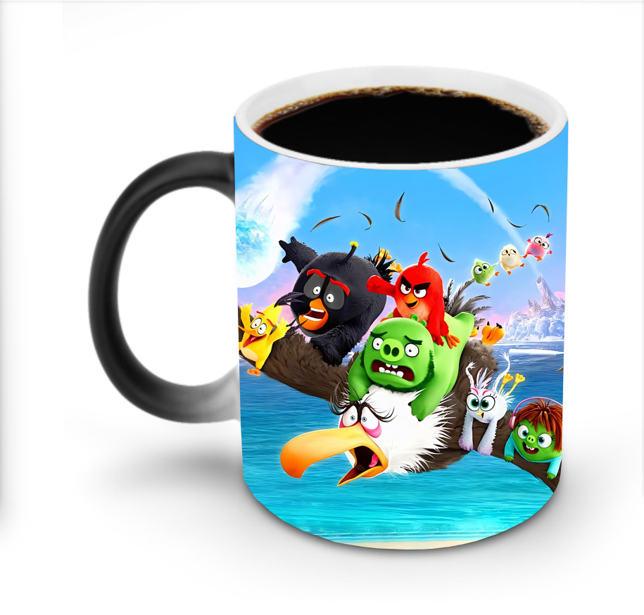 （画像用） Angry Birds アングリーバード 温度変色マグカップ