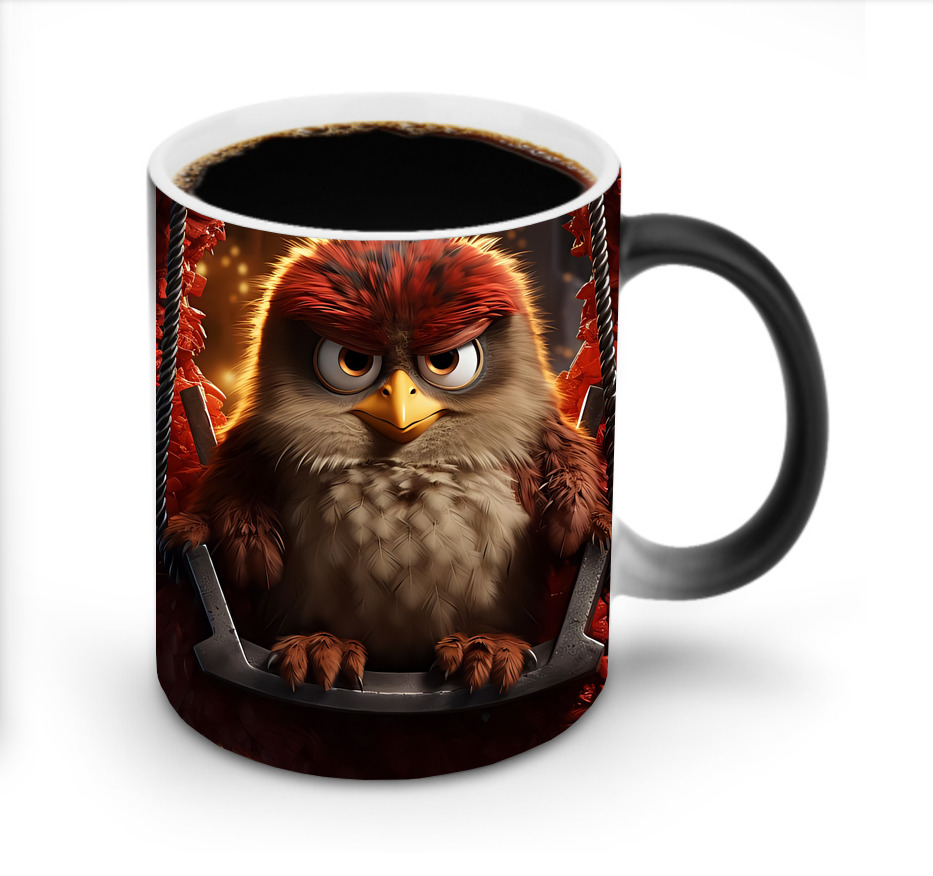 （画像用） Angry Birds アングリーバード 温度変色マグカップ