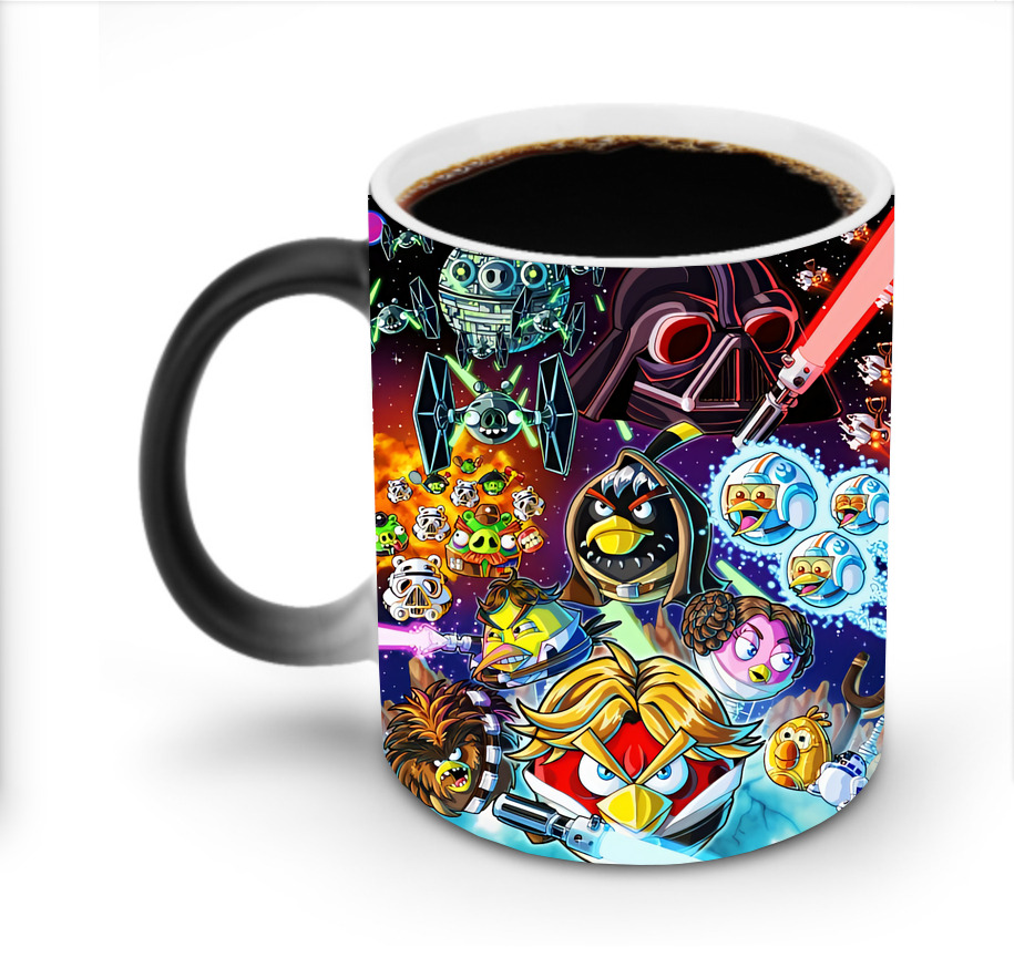 （画像用） Angry Birds アングリーバード 温度変色マグカップ