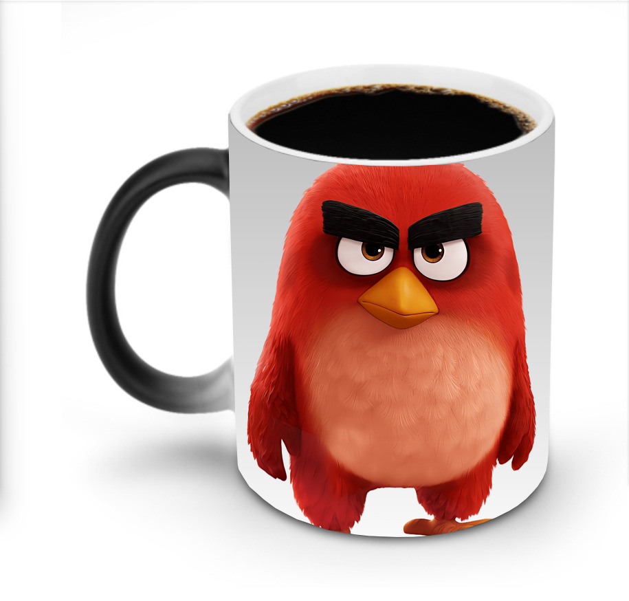 （画像用） Angry Birds アングリーバード 温度変色マグカップ