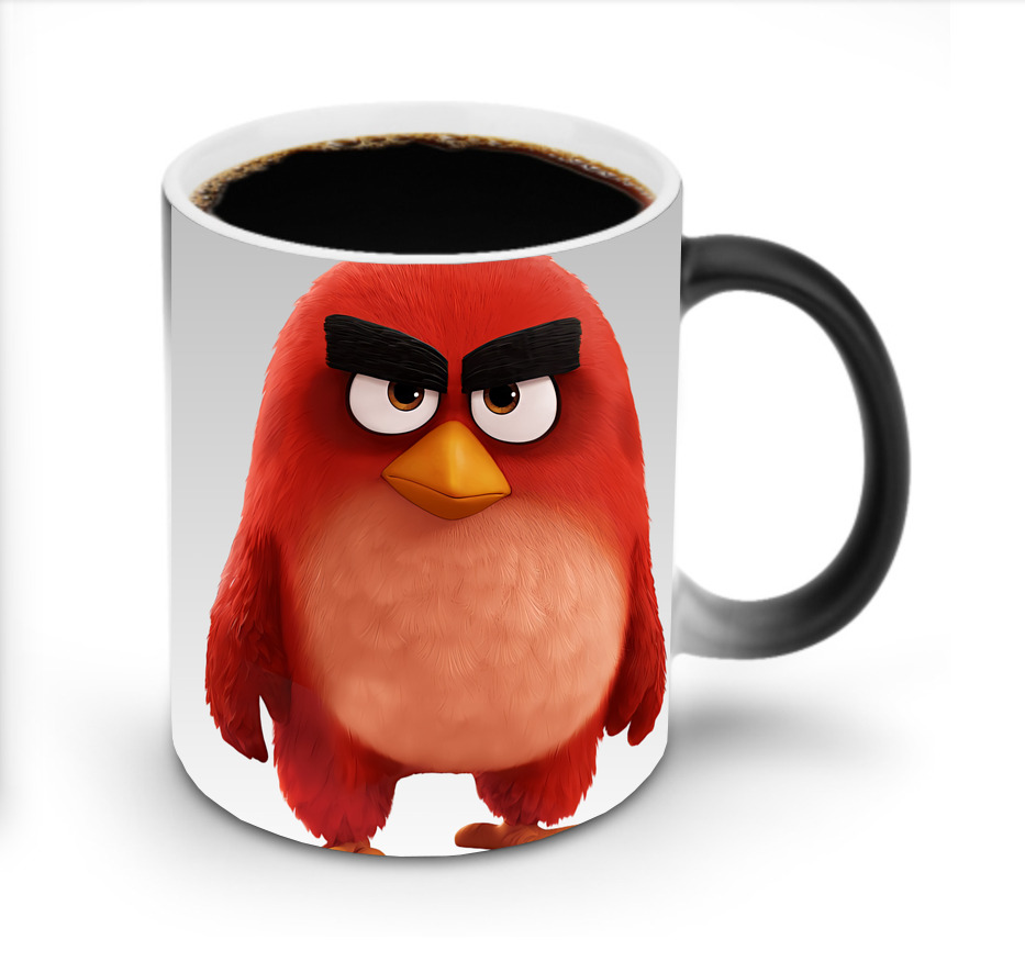 （画像用） Angry Birds アングリーバード 温度変色マグカップ