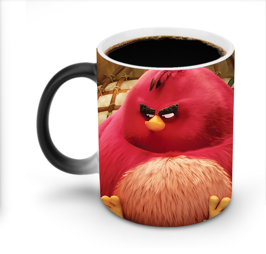 （画像用） Angry Birds アングリーバード 温度変色マグカップ