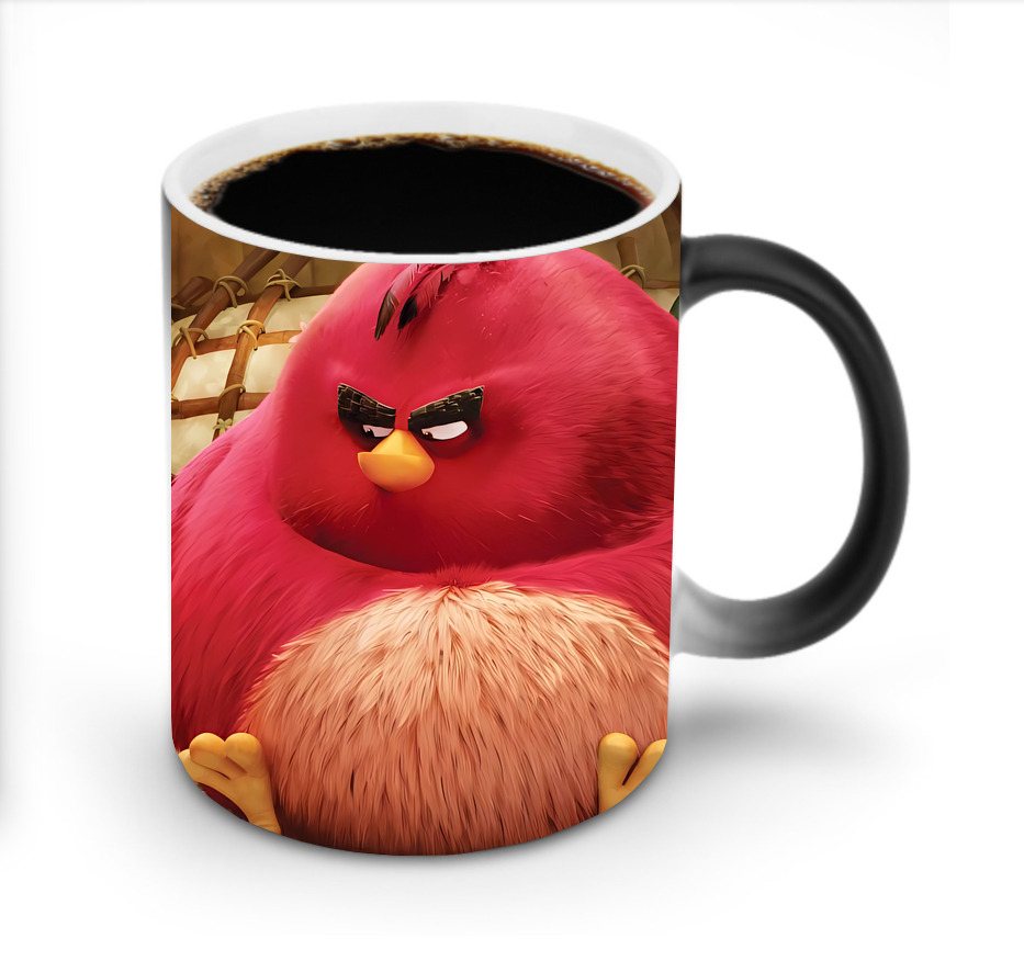 （画像用） Angry Birds アングリーバード 温度変色マグカップ