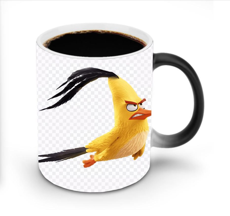 （画像用） Angry Birds アングリーバード 温度変色マグカップ
