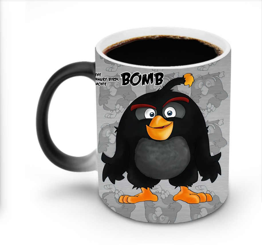 （画像用） Angry Birds アングリーバード 温度変色マグカップ
