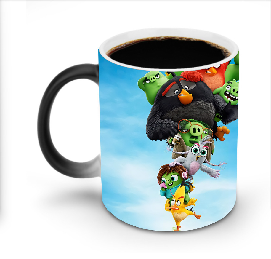 （画像用） Angry Birds アングリーバード 温度変色マグカップ