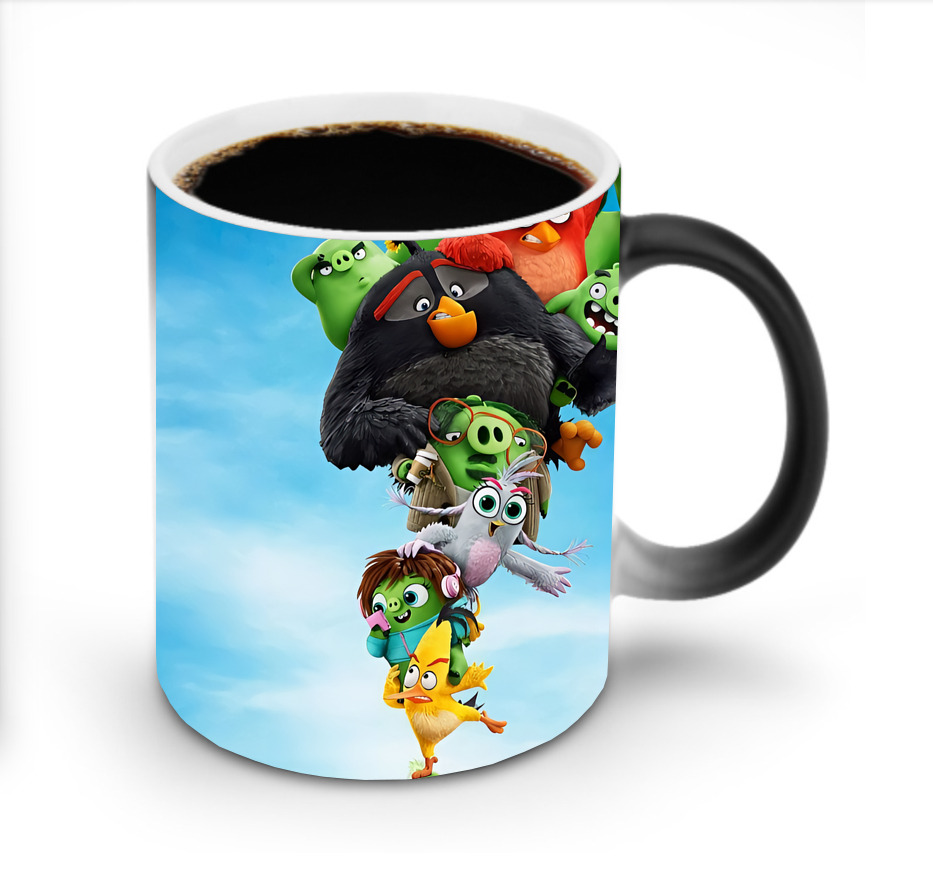 （画像用） Angry Birds アングリーバード 温度変色マグカップ