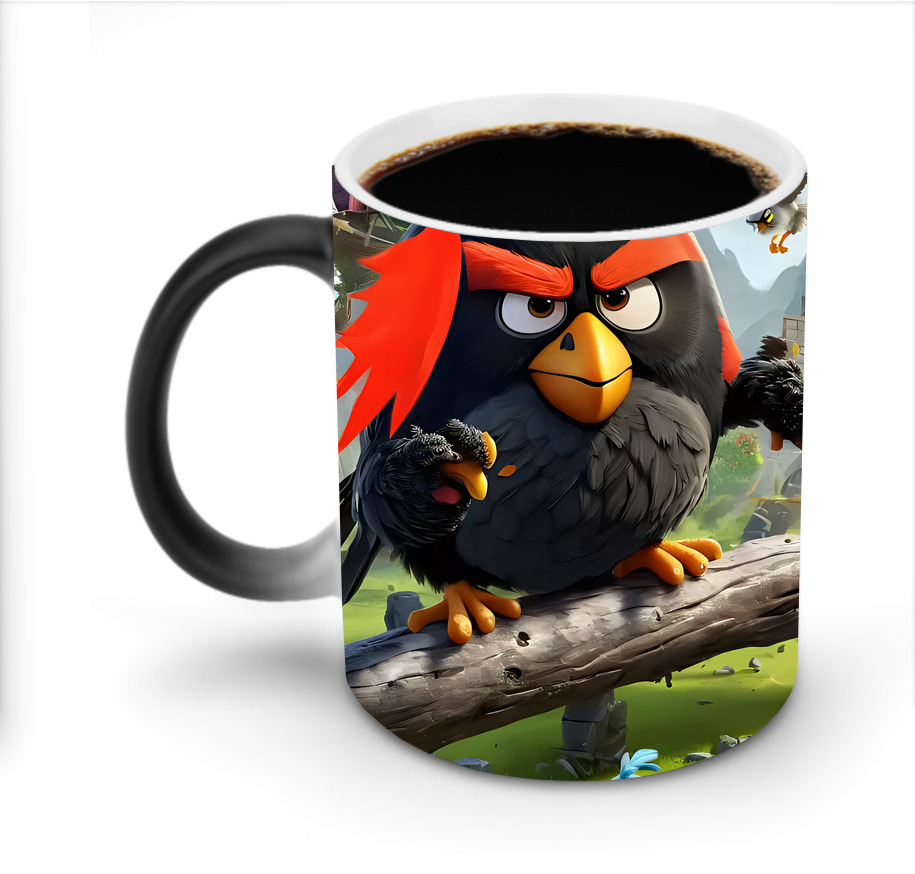 （画像用） Angry Birds アングリーバード 温度変色マグカップ