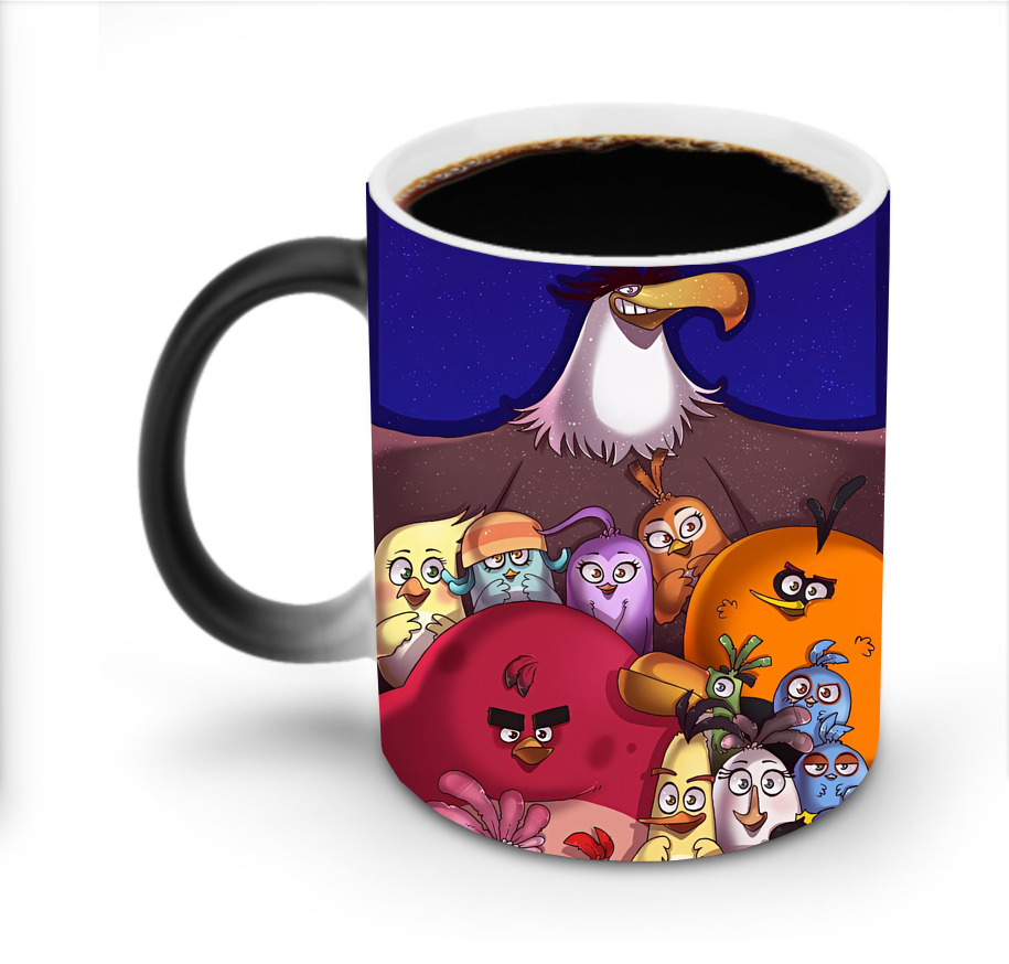 （画像用） Angry Birds アングリーバード 温度変色マグカップ