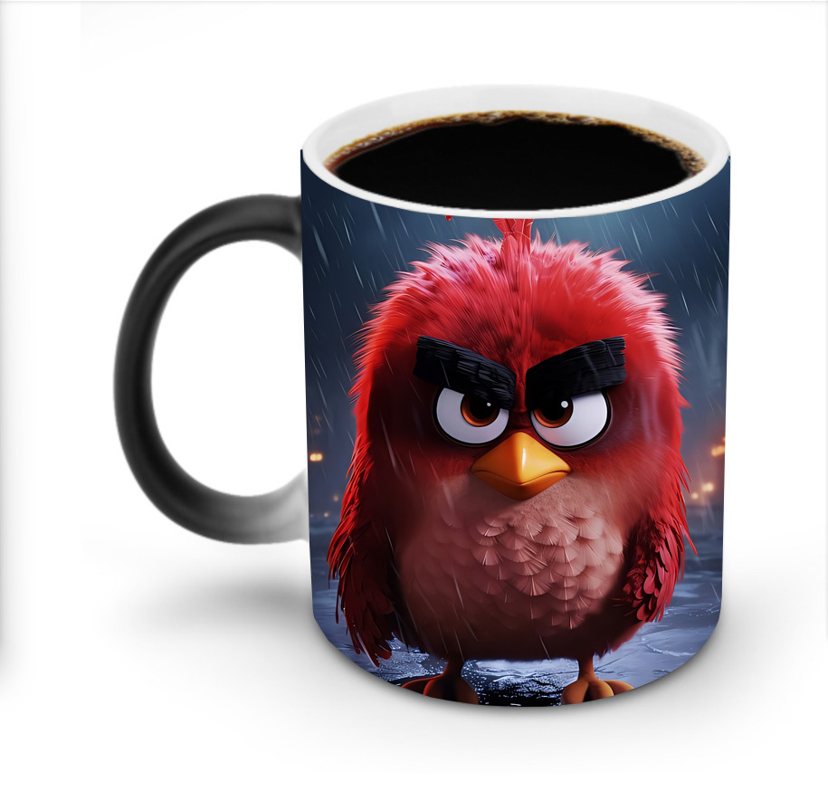 （画像用） Angry Birds アングリーバード 温度変色マグカップ