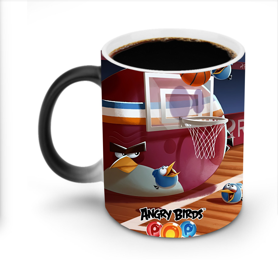 （画像用） Angry Birds アングリーバード 温度変色マグカップ