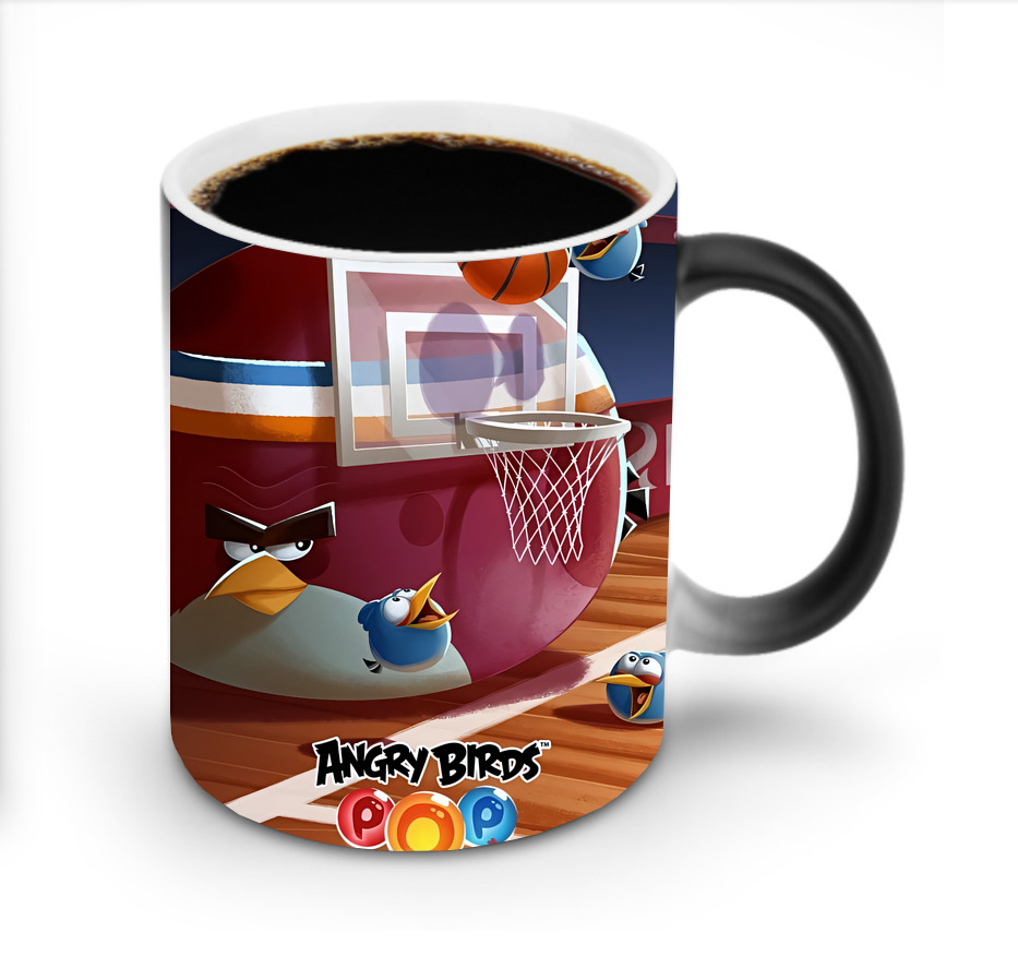 （画像用） Angry Birds アングリーバード 温度変色マグカップ