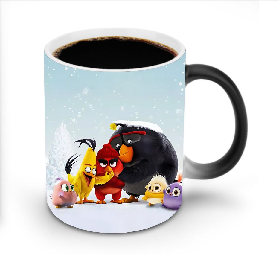 （画像用） Angry Birds アングリーバード 温度変色マグカップ