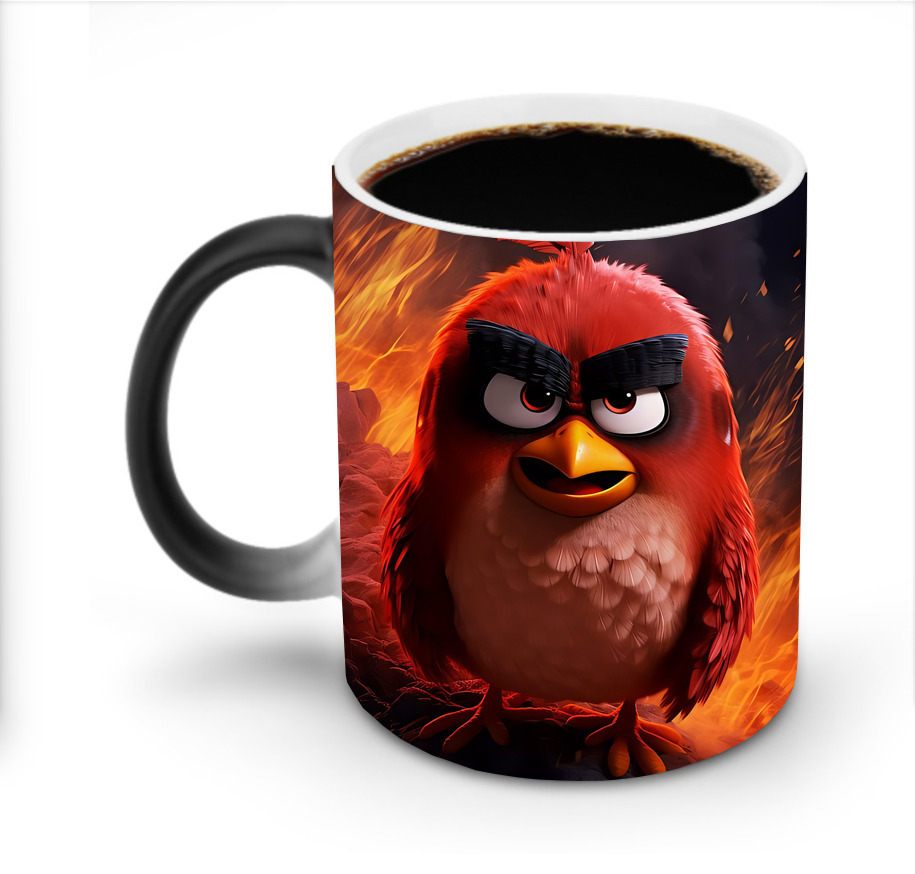 （画像用） Angry Birds アングリーバード 温度変色マグカップ