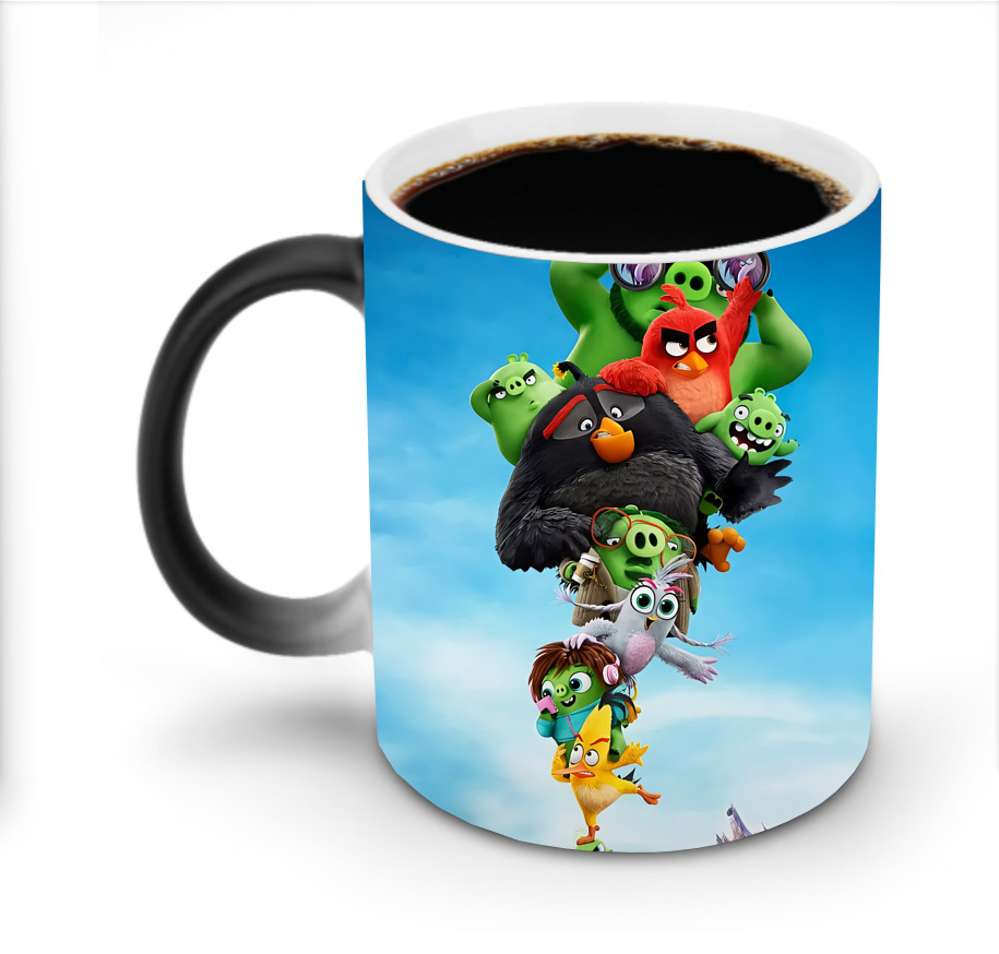 （画像用） Angry Birds アングリーバード 温度変色マグカップ