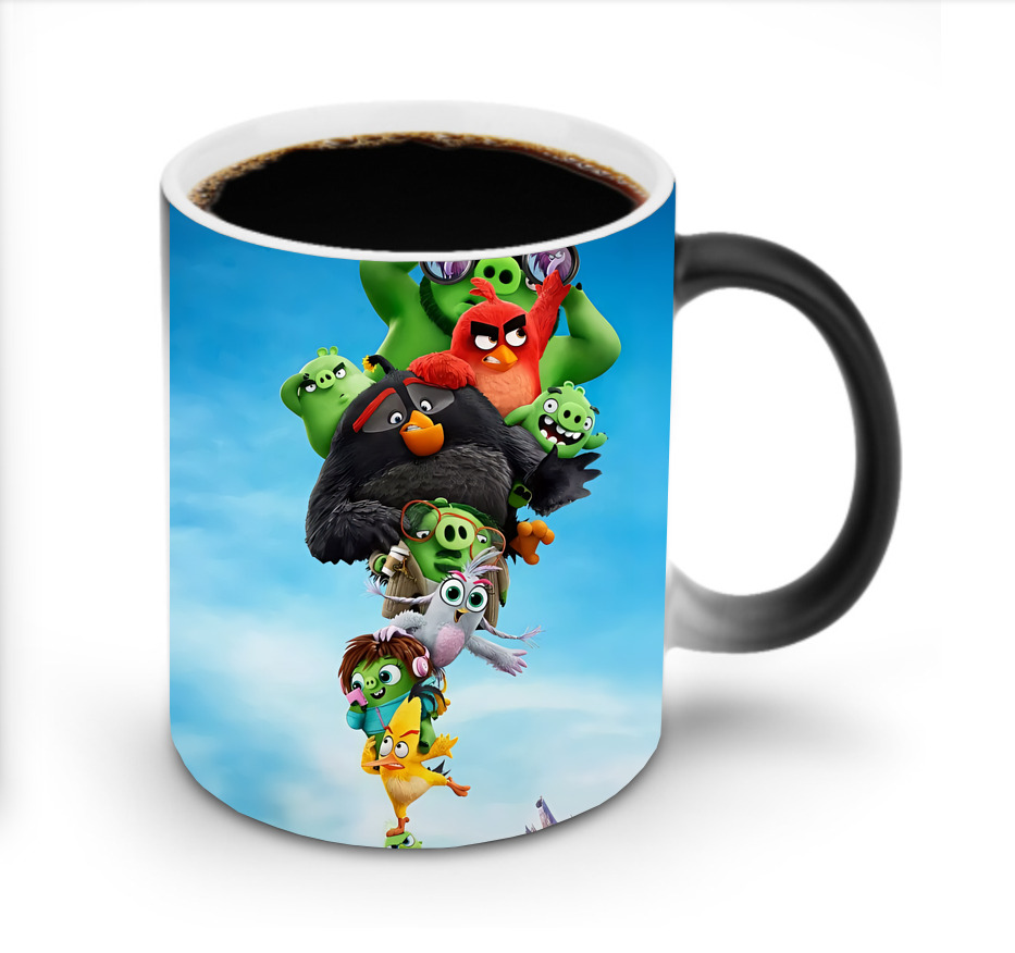 （画像用） Angry Birds アングリーバード 温度変色マグカップ