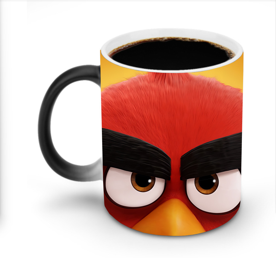 （画像用） Angry Birds アングリーバード 温度変色マグカップ
