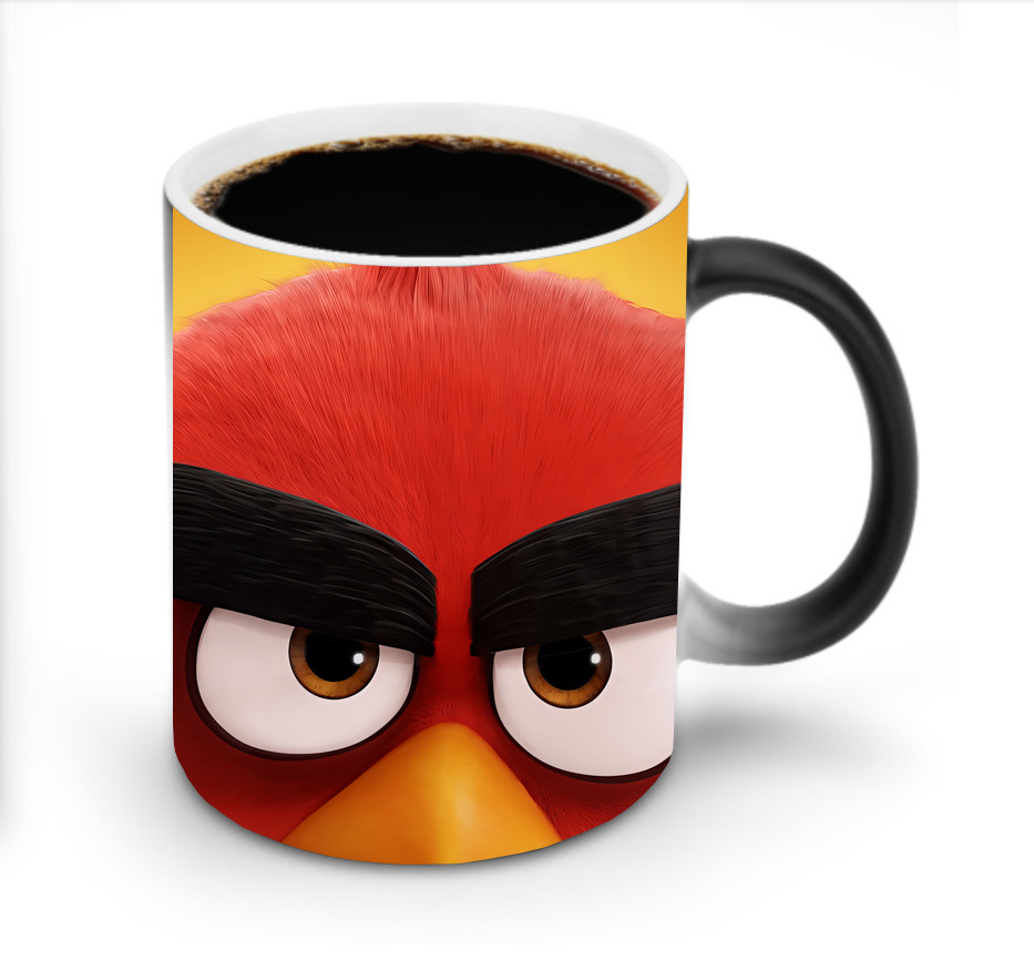 （画像用） Angry Birds アングリーバード 温度変色マグカップ