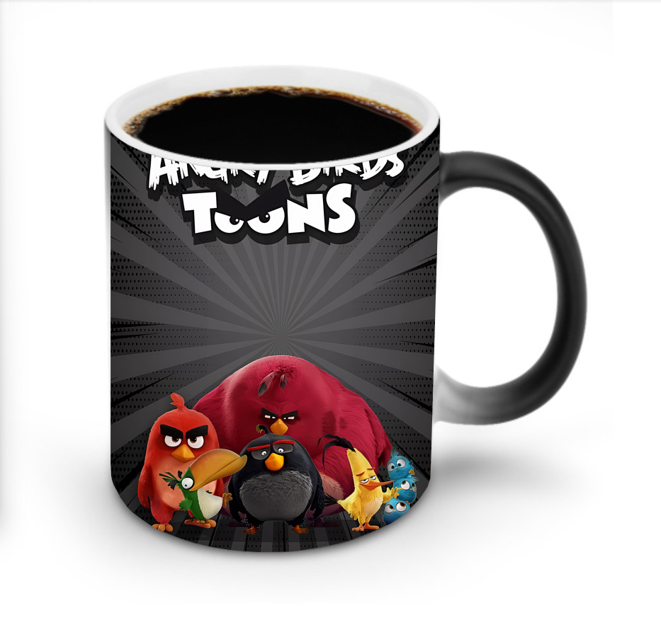 （画像用） Angry Birds アングリーバード 温度変色マグカップ