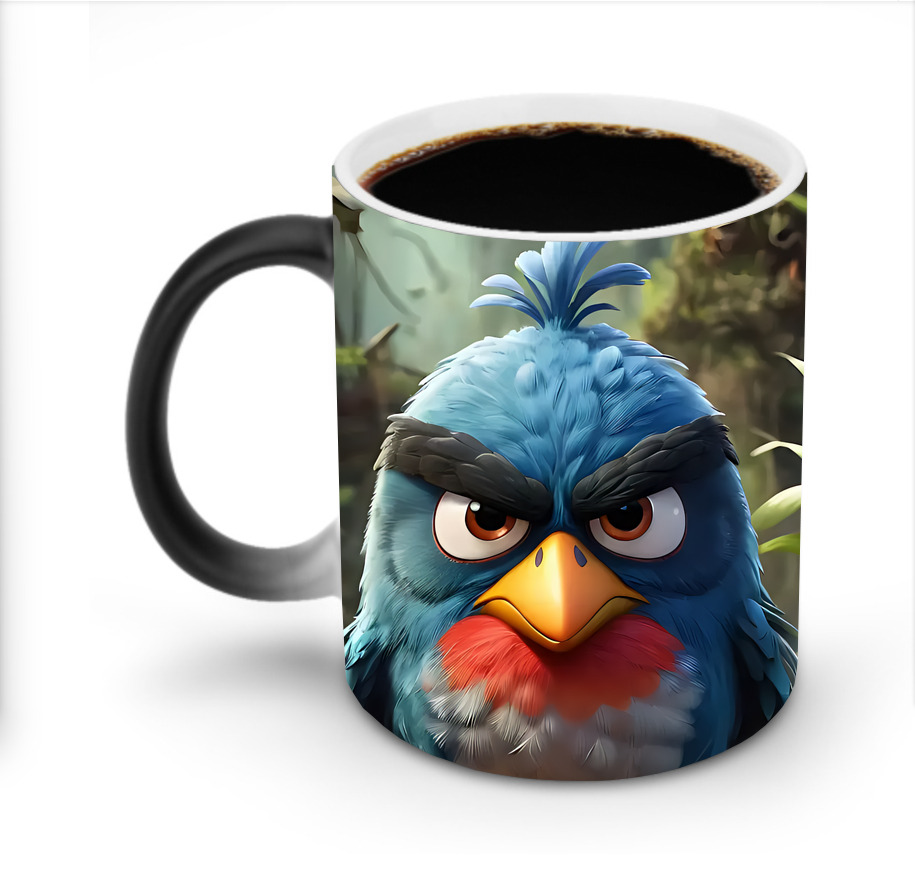（画像用） Angry Birds アングリーバード 温度変色マグカップ