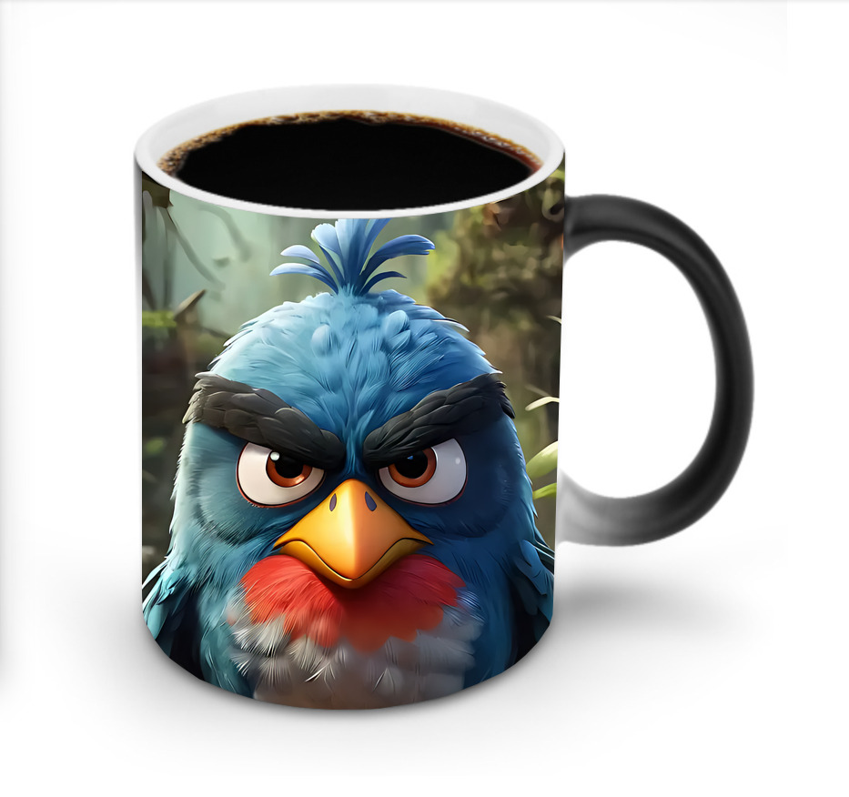 （画像用） Angry Birds アングリーバード 温度変色マグカップ
