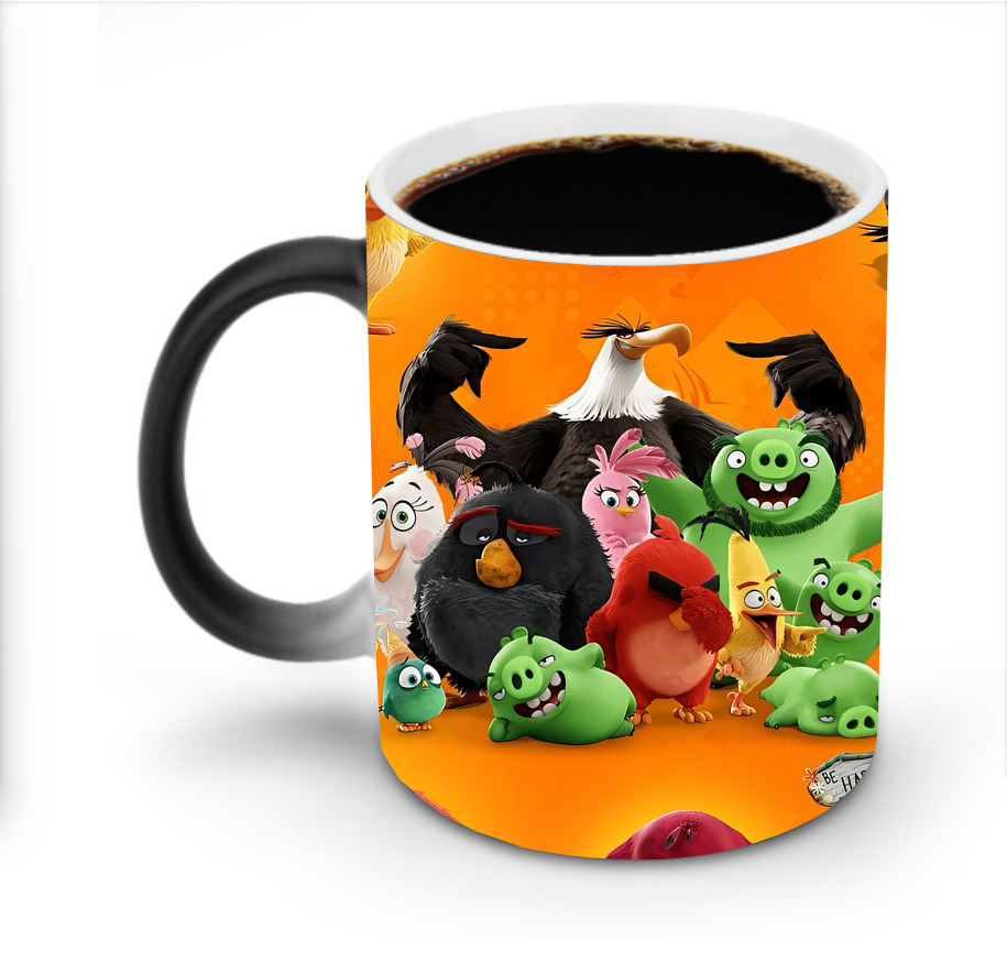 （画像用） Angry Birds アングリーバード 温度変色マグカップ