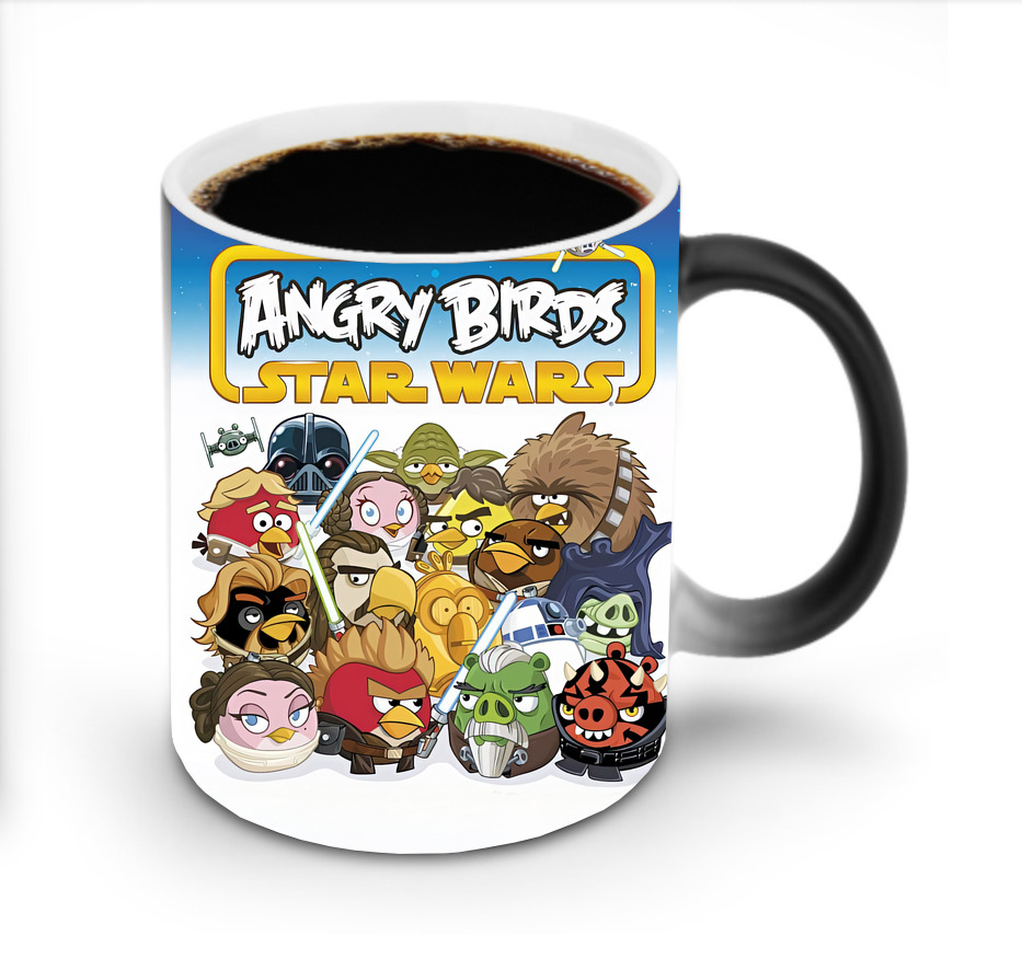 （画像用） Angry Birds アングリーバード 温度変色マグカップ