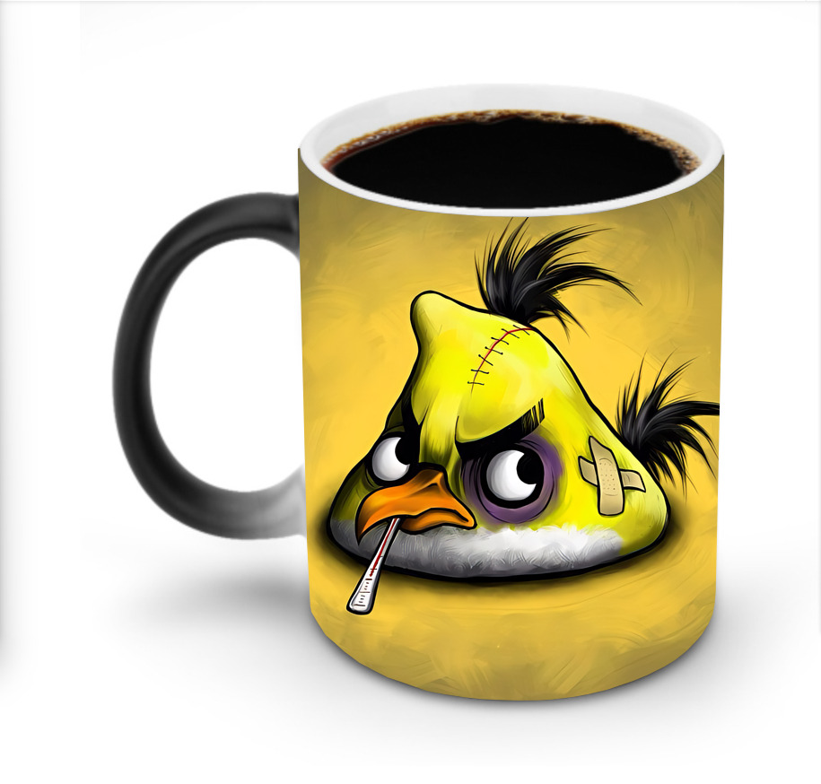 （画像用） Angry Birds アングリーバード 温度変色マグカップ