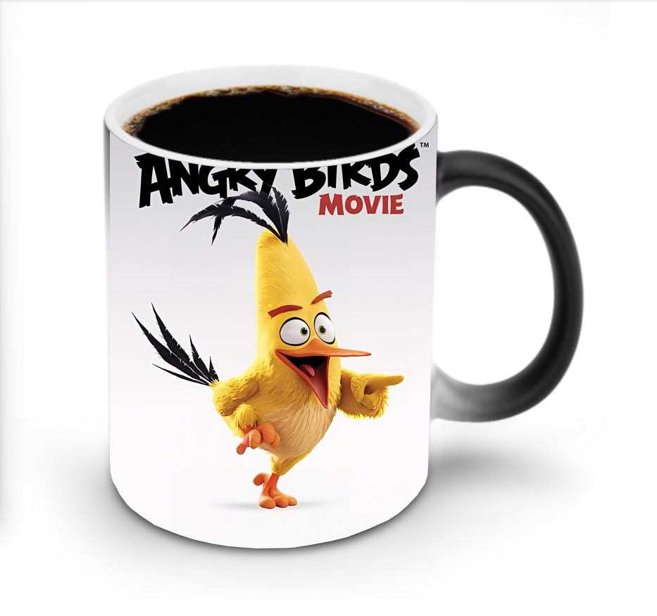 （画像用） Angry Birds アングリーバード 温度変色マグカップ