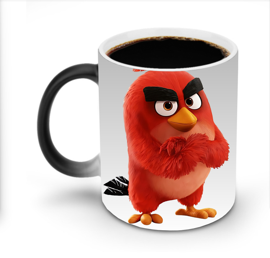 （画像用） Angry Birds アングリーバード 温度変色マグカップ