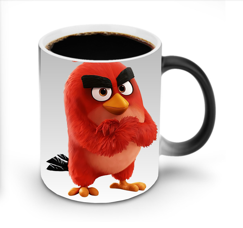 （画像用） Angry Birds アングリーバード 温度変色マグカップ