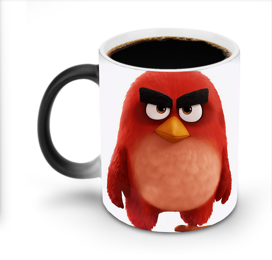 （画像用） Angry Birds アングリーバード 温度変色マグカップ