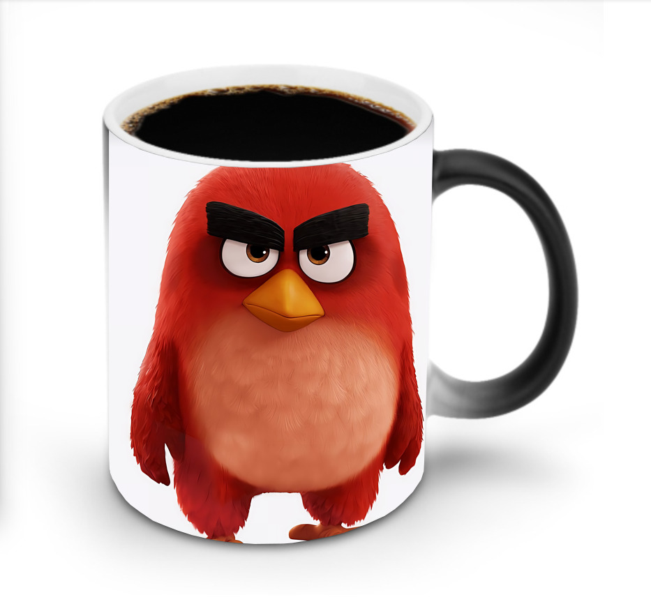 （画像用） Angry Birds アングリーバード 温度変色マグカップ