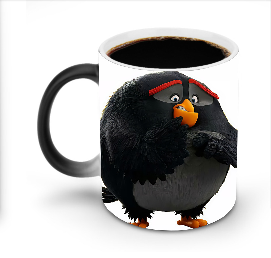 （画像用） Angry Birds アングリーバード 温度変色マグカップ