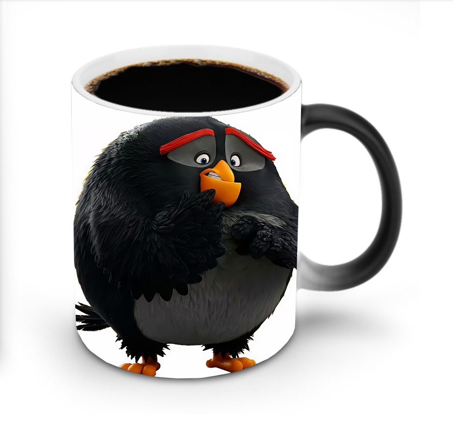 （画像用） Angry Birds アングリーバード 温度変色マグカップ