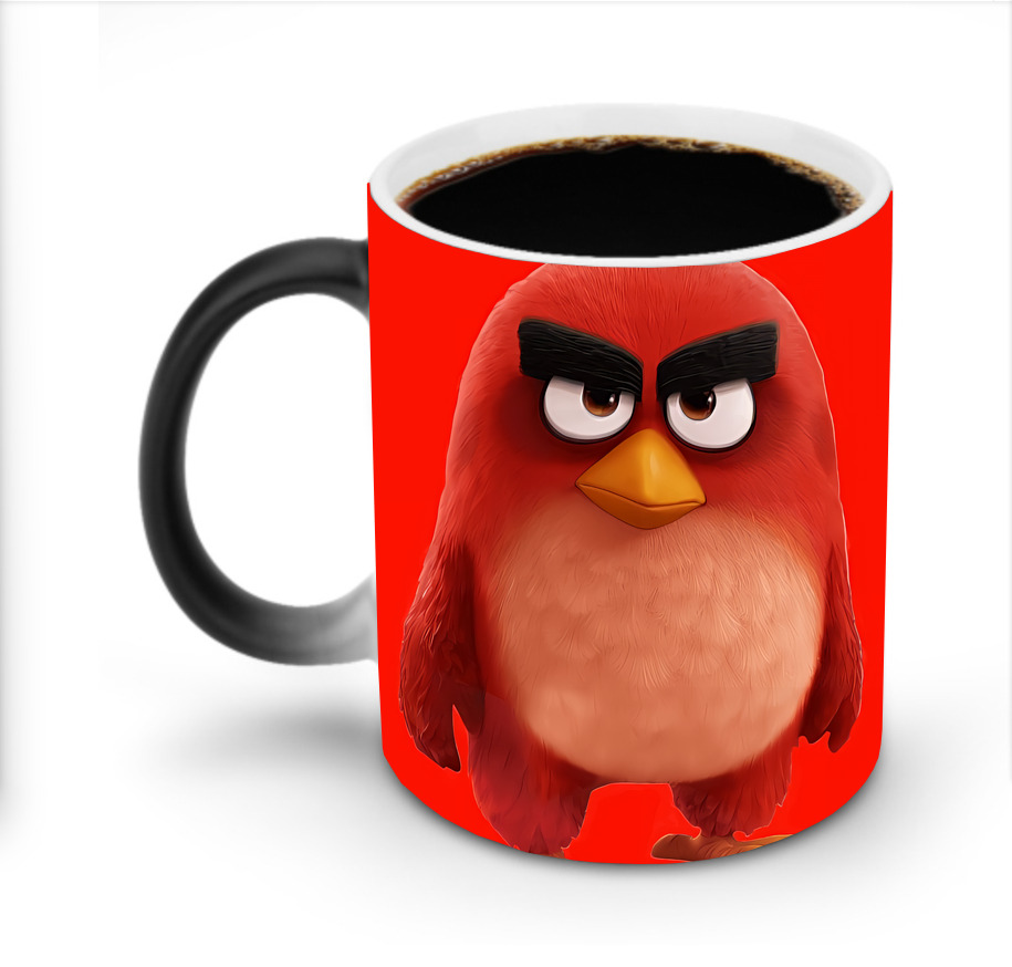 （画像用） Angry Birds アングリーバード 温度変色マグカップ