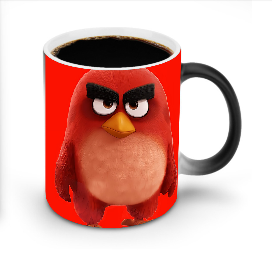 （画像用） Angry Birds アングリーバード 温度変色マグカップ